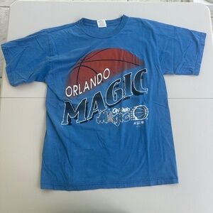 Vintage Orlando Magic Blue Basketball Shirt